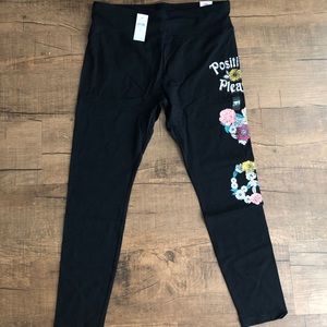 JUSTICE Full Length Graphic Leggings